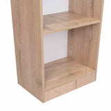 Estantería Home Macadamia 45x181cm con Cinco Compartimientos - Bibliotecas y Estanterías | Bylmo