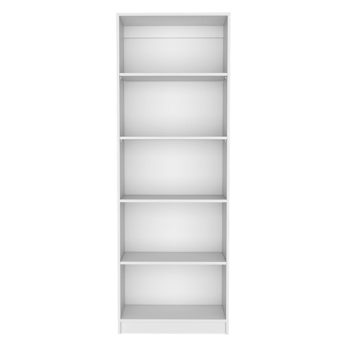 Estantería Home Blanco 62.8x180.6cm con Cinco Compartimientos