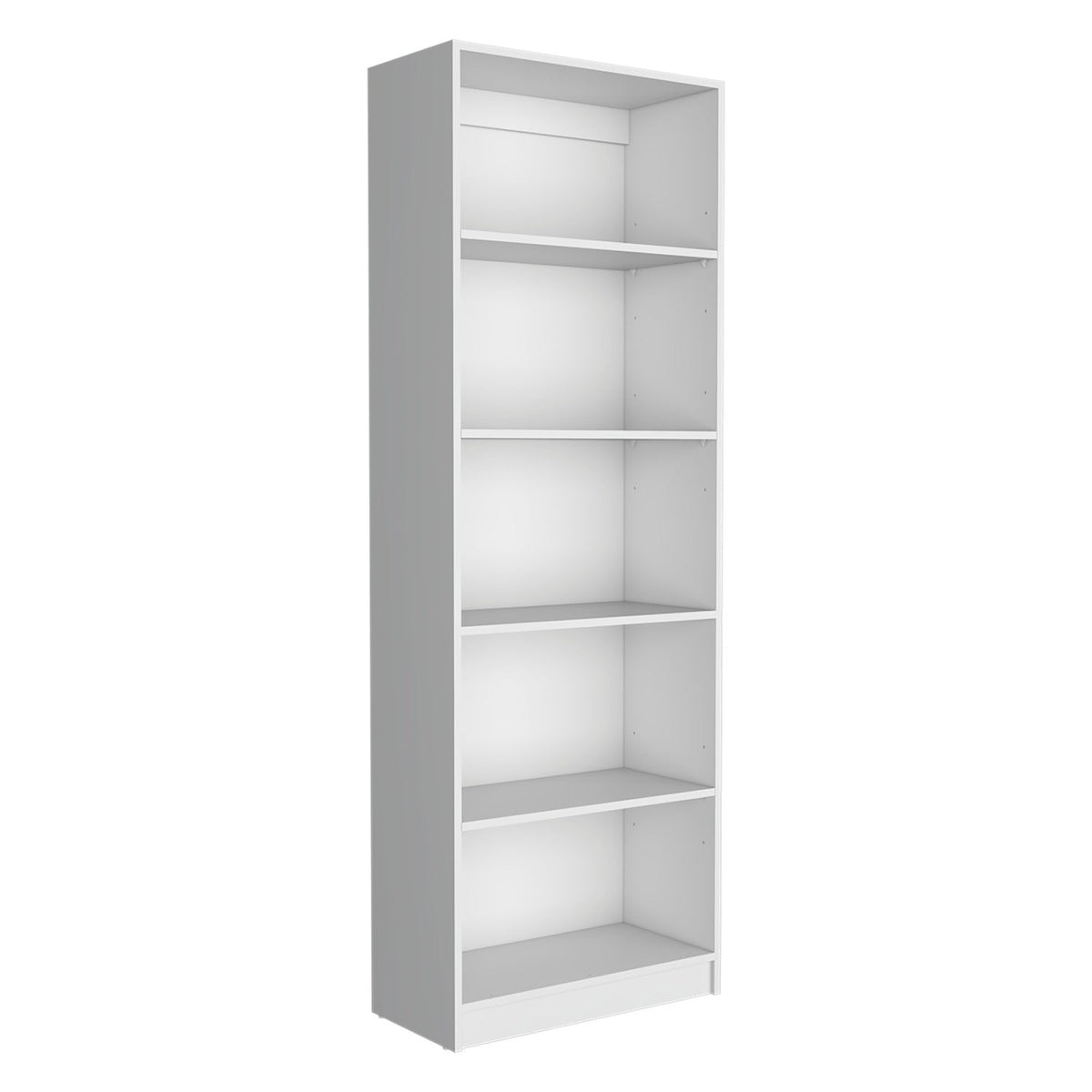 Estantería Home Blanco 62.8x180.6cm con Cinco Compartimientos