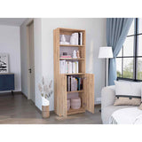 Estantería Home Macadamia 63x181cm con Tres Compartimientos - Bibliotecas y Estanterías | Bylmo