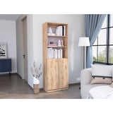 Estantería Home Macadamia 63x181cm con Tres Compartimientos - Bibliotecas y Estanterías | Bylmo