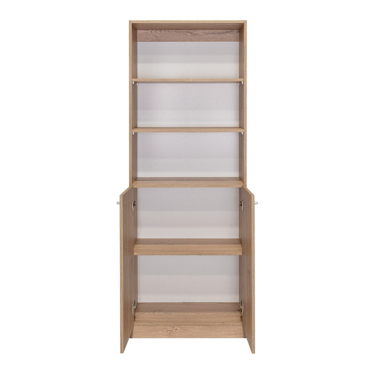 Estantería Home Macadamia 63x181cm con Tres Compartimientos - Bibliotecas y Estanterías | Bylmo