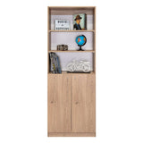 Estantería Home Macadamia 63x181cm con Tres Compartimientos - Bibliotecas y Estanterías | Bylmo