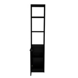 Estanteria de Baño Shen Wengue 33 cm con Una Puerta y Entrepaños - Gabinetes | Bylmo