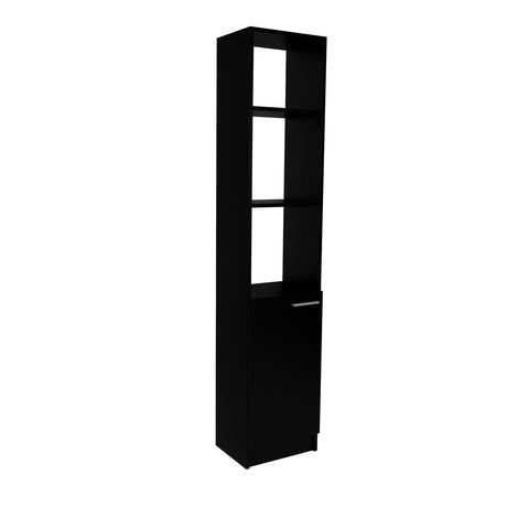 Estanteria de Baño Shen Wengue 33 cm con Una Puerta y Entrepaños - Gabinetes | Bylmo