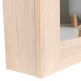 Gabinete de Baño Cairo Rovere 55x40cm Cuadrado con Espejo y con Dos Entrepaños - Gabinetes | Bylmo