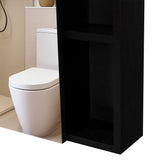 Gabinete de Baño Manchester Wengue 45x49.7cm Cuadrado con Espejo y con Tres Entrepaños - Gabinetes | Bylmo