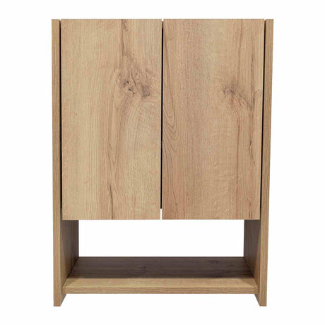 Gabinete de Baño Ventus Duna y Plomo 60x45cm Cuadrado con Dos Entrepaños - Gabinetes | Bylmo