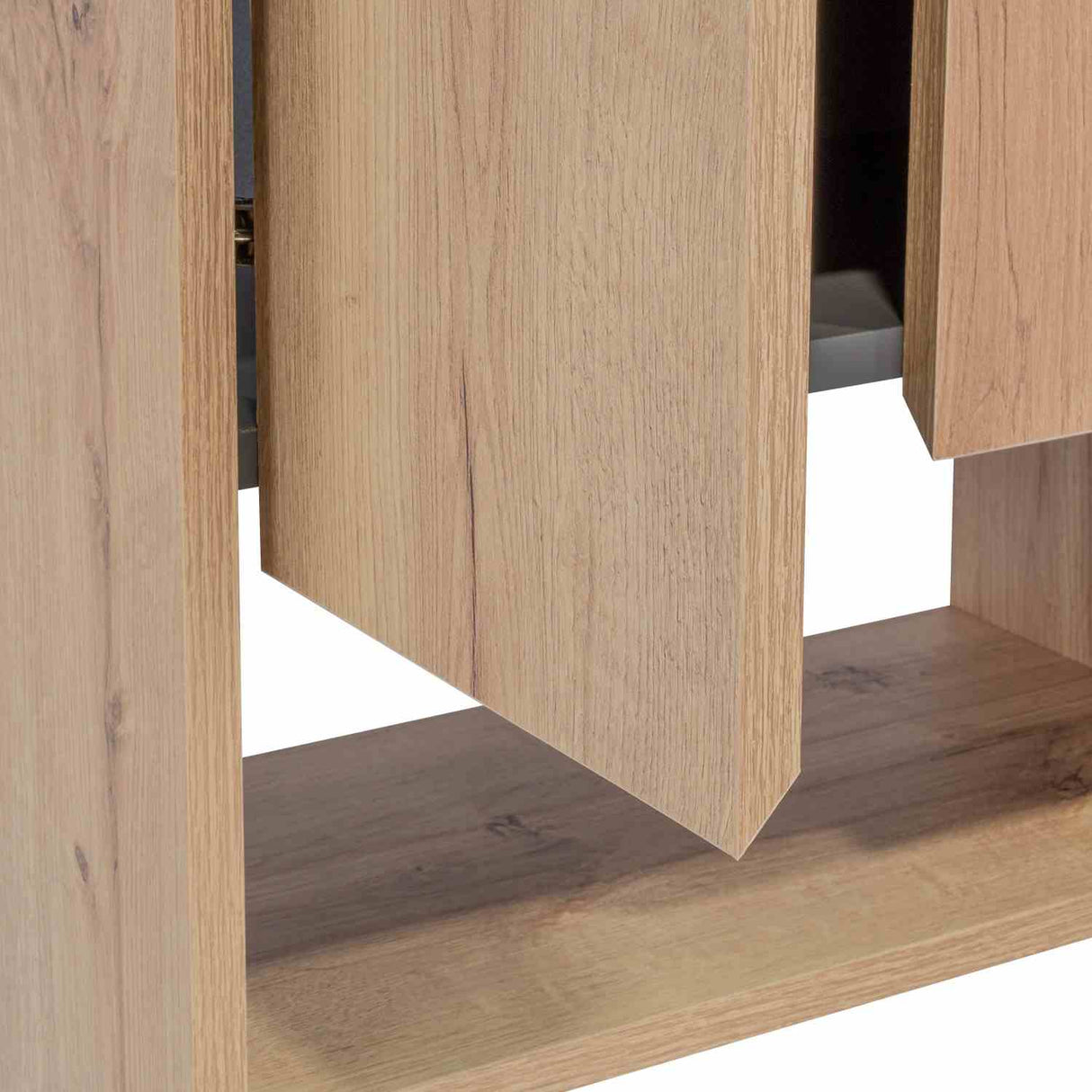 Gabinete de Baño Ventus Duna y Plomo 60x45cm Cuadrado con Dos Entrepaños - Gabinetes | Bylmo