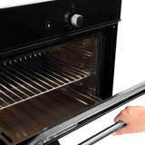 Horno de Empotrar Gas Natural Challenger Negro 60x60cm 53 Litros