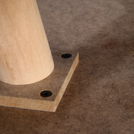 Mesa de Centro Blanco 40x50cm Triangular con Patas - Mesas | Bylmo