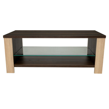 Mesa de Centro Athina Habano 100x39.5cm Rectangular Con Patas - Mesas | Bylmo