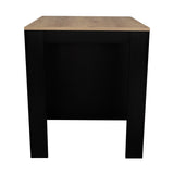 Mesa Auxiliar Tanna Wengue 79 cm Rectangular Elevada - Mesas Auxiliares | Bylmo