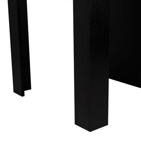 Mesa Auxiliar Tanna Wengue 79 cm Rectangular Elevada - Mesas Auxiliares | Bylmo