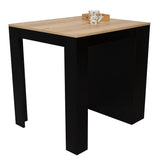 Mesa Auxiliar Tanna Wengue 79 cm Rectangular Elevada - Mesas Auxiliares | Bylmo