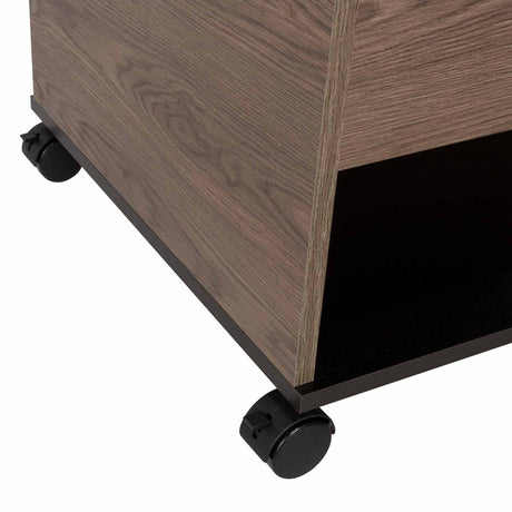 Mesa de Centro Coñac 55x39cm Rectangular Transformable Con Ruedas - Mesas | Bylmo