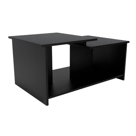 Mesa de Centro Wema Wengue 80x45.1cm Rectangular y con Compartimientos - Mesas | Bylmo