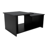 Mesa de Centro Wema Wengue 89.3x41.6cm Rectangular y con Compartimientos - Mesas | Bylmo