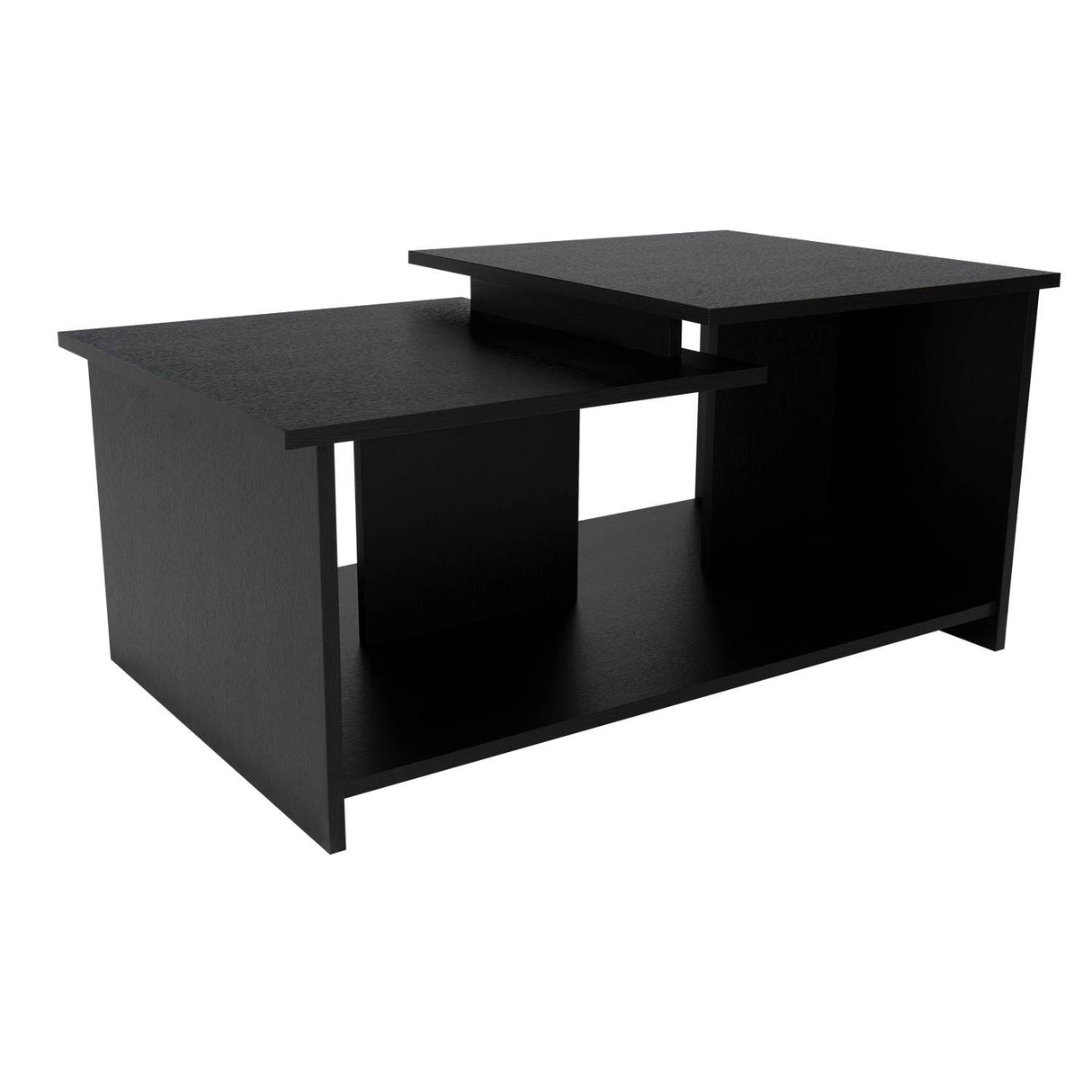Mesa de Centro Wema Wengue 89.3x41.6cm Rectangular y con Compartimientos - Mesas | Bylmo