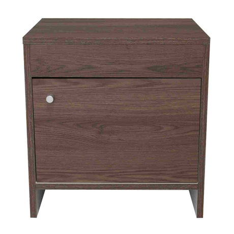 Mesa de Noche Colore Coñac 40x41.6cm con Una Puerta - Mesas de Noche | Bylmo
