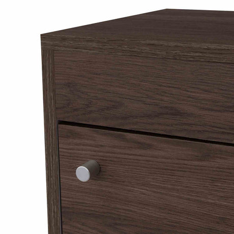 Mesa de Noche Colore Coñac 40x41.6cm con Una Puerta - Mesas de Noche | Bylmo