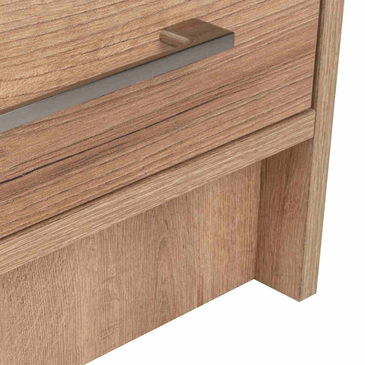 Mesa de Noche Eter Duna 40x40cm con Dos Cajones y con Un Compartimiento - Mesas de Noche | Bylmo