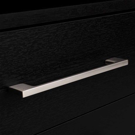 Mesa de Noche Eter Wengue 40x50.7cm con Dos Cajones y con Un Compartimiento - Mesas de Noche | Bylmo