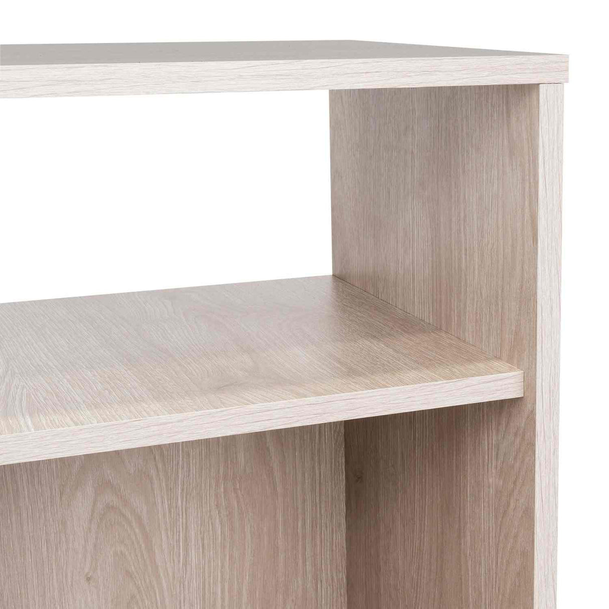 Mesa de Noche Nordico Ceniza 50.5x58cm con Un Compartimiento y con Una Puerta - Mesas de Noche | Bylmo