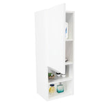 Gabinete de Baño Mila Blanco 30x81.7cm Rectangular sin Espejo y con Dos Entrepaños - Gabinetes | Bylmo