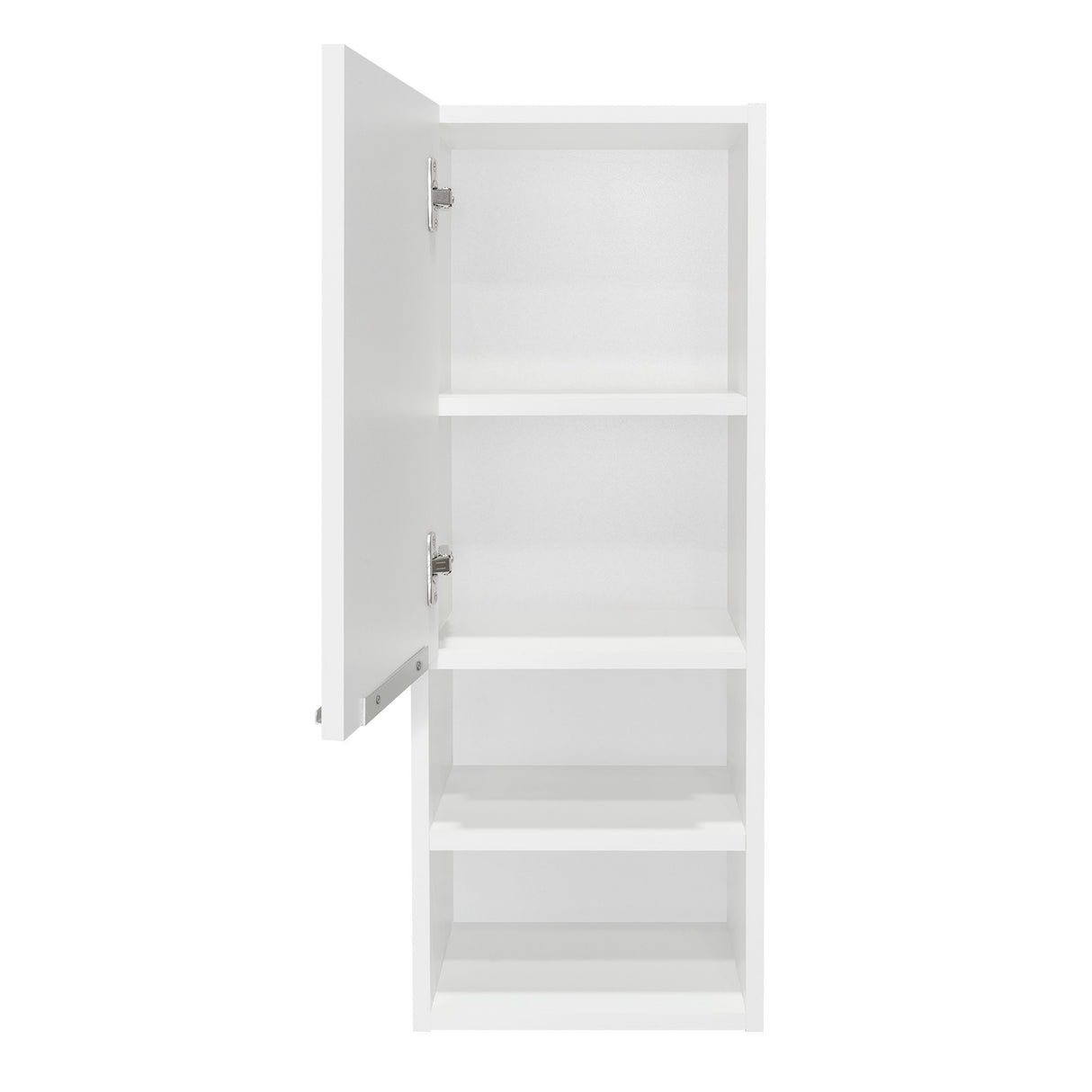 Gabinete de Baño Mila Blanco 30x81.7cm Rectangular sin Espejo y con Dos Entrepaños - Gabinetes | Bylmo