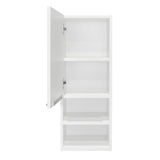 Gabinete de Baño Mila Blanco 30x81.7cm Rectangular sin Espejo y con Dos Entrepaños - Gabinetes | Bylmo