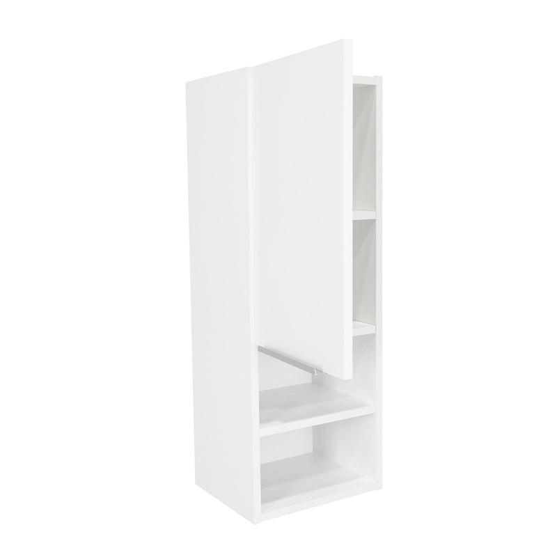 Mueble Auxiliar Mila Blanco 30 cm con Una Puerta y Entrepaños
