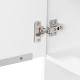 Gabinete de Baño Mila Blanco 30x81.7cm Rectangular sin Espejo y con Dos Entrepaños - Gabinetes | Bylmo