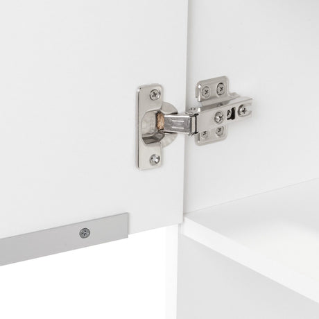 Gabinete de Baño Mila Blanco 30x81.7cm Rectangular sin Espejo y con Dos Entrepaños - Gabinetes | Bylmo