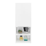Gabinete de Baño Mila Blanco 30x81.7cm Rectangular sin Espejo y con Dos Entrepaños - Gabinetes | Bylmo