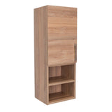 Gabinete de Baño Barcelona Miel 30x81.5cm Rectangular sin Espejo y con Dos Entrepaños - Gabinetes | Bylmo
