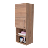 Gabinete de Baño Barcelona Miel 30x81.5cm Rectangular sin Espejo y con Dos Entrepaños - Gabinetes | Bylmo