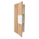 Gabinete de Baño Vanguard Blanco y Duna 31.9x97.7cm Rectangular con Dos Entrepaños - Gabinetes | Bylmo