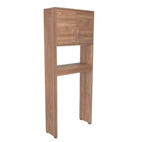 Optimizador de Baño Barcelona Miel 63x160cm sin Cajones y con Un Entrepaño - Gabinetes | Bylmo