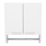 Gabinete de Baño Bath Blanco 50x45cm Cuadrado sin Espejo y con Dos Entrepaños - Gabinetes | Bylmo