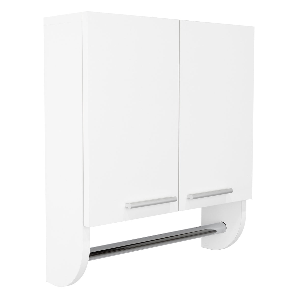 Gabinete de Baño Bath Blanco 50x45cm Cuadrado sin Espejo y con Dos Entrepaños - Gabinetes | Bylmo