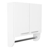 Gabinete de Baño Bath Blanco 50x45cm Cuadrado sin Espejo y con Dos Entrepaños - Gabinetes | Bylmo