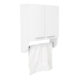 Gabinete de Baño Bath Blanco 50x45cm Cuadrado sin Espejo y con Dos Entrepaños - Gabinetes | Bylmo