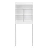 Optimizador de Baño Duo Blanco 63x160cm sin Cajones y con Tres Entrepaños