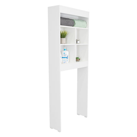 Optimizador de Baño Duo Blanco 63x160cm sin Cajones y con Tres Entrepaños - Gabinetes | Bylmo