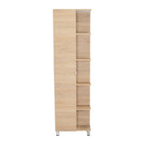 Optimizador de Baño Bath Rovere y Blanco 51.2x178.1cm sin Cajones y con Cuatro Entrepaños