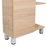 Optimizador de Baño Bath Rovere y Blanco 51.2x178.1cm sin Cajones y con Cuatro Entrepaños