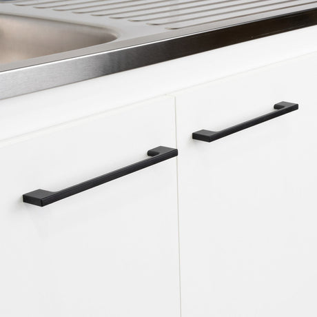 Mueble Inferior Napoles Blanco 100x89cm con Mesón de Acero Inoxidable y con Pozuelo Lado Izquierdo - Muebles Inferiores | Bylmo