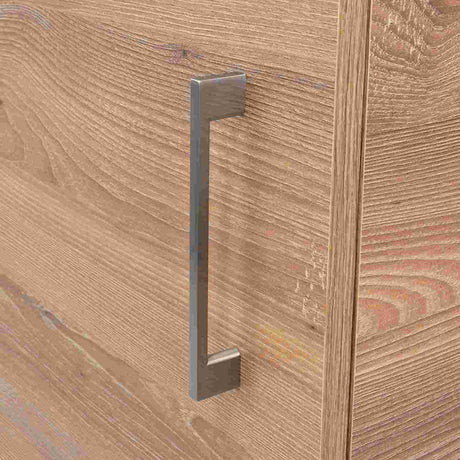 Mueble para Lavamanos Madrid Miel 40x88cm Individual con Lavamanos con Una Puerta - Gabinetes | Bylmo