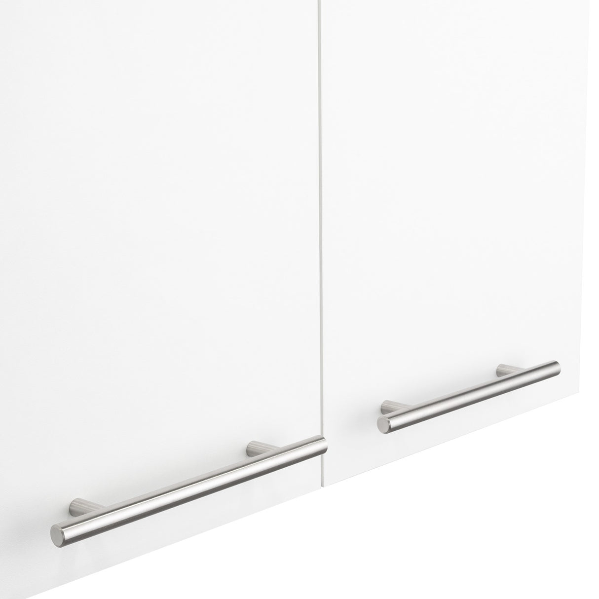 Mueble Superior de Cocina Blanco 120x60cm con Un Entrepaño y con Cuatro Puertas